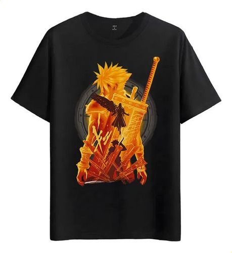 Women's T-Shirts Tshirt Muscle Freaks Final Fantasy Estilo Cloud Strife_ecoleips.com