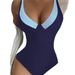 Women's Clothing Slimming One Piece Swimsuit Plus Size Spring Exclusive Sexy Style Vacation Wear_ecoleips.com