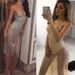 One Piece European And American V Neck Sexy Suspenders Backless Short Skirt Nightclub Glittery See Through Dress For Women_ecoleips.com