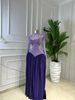 Women's Clothing Elegant Women's Long Sleeve Patchwork Pleated Dress - Stand Collar Slim Fit For Office & Evening Wear_ecoleips.com