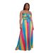 Verve K10764 Women's Multi-Way Wear Large Swing Pleated Gown Dress_ecoleips.com