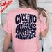 Cycling Lover Gift Retro Cycling Tee Cyclist Gift Vintage Bike Rider Shirt Funny T-Shirt Road Bike Lover Top Oversized T Shirt_ecoleips.com