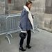 ZYURA Women's Faux Shearling Jacket Winter Coat With Polo Collar - Short Stylish Outerwear In Grey, Brown, Khaki, Black_ecoleips.com