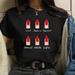 Cross-border Fashion Clothing, White Fashionable Women's Short-sleeve T-shirt_ecoleips.com