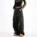 American Retro Multi-pocket Versatile Camouflage Cargo Pants, Loose Straight Wide-leg Jeans For Women, New Style_ecoleips.com