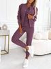 New Fitted Vest + Fashionable Casual Jacket Three-Piece Set_ecoleips.com
