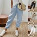 Women's Pure Cotton Long Pants Casual Elastic Pockets_ecoleips.com
