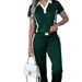 Women's Spring/Summer Short Sleeve Two Piece Set Fashion Trendy Casual Spot Goods_ecoleips.com