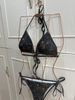 Solid Color Push Up Bikini Bathing Suit For Women Vacation_ecoleips.com