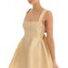Elegant Bow-Tie Waist Belted Summer Sleeveless Dress For Women - Breathable Polyester Blend, Flattering Midi Length, Versatile Casual & Office Wear_ecoleips.com