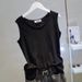 Summer Women's Loose-fitting Camisole Top, Korean Style, Bamboo Cotton, Versatile Sleeveless T-shirt, Base Shirt, Top_ecoleips.com