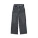 PB&ZA Cross-border Supply 2025 Winter New European And American Style Retro Casual Double-breasted High-waisted Wide-leg_ecoleips.com