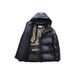Short Black Gold Down Jacket For Women Winter Thickened Cold-Resistant Plus Size Couple Matching Korean Fashion Cotton_ecoleips.com