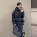 girl Short Down Jacket For Petite Women, Winter Thickened Student Puffer Jacket, Couple Style Cotton Coat_ecoleips.com
