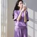 Women's Pure Cotton Two Piece Sportswear Set Korean Style Fashionable Casual Loose Flattering Summer Style Cross Border_ecoleips.com