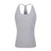 UNBDNS High Elastic Slim Fit Hot Girl Camisole Basic Versatile Pure Desire Knitted Ribbed Racerback Thin Strap Vest For_ecoleips.com