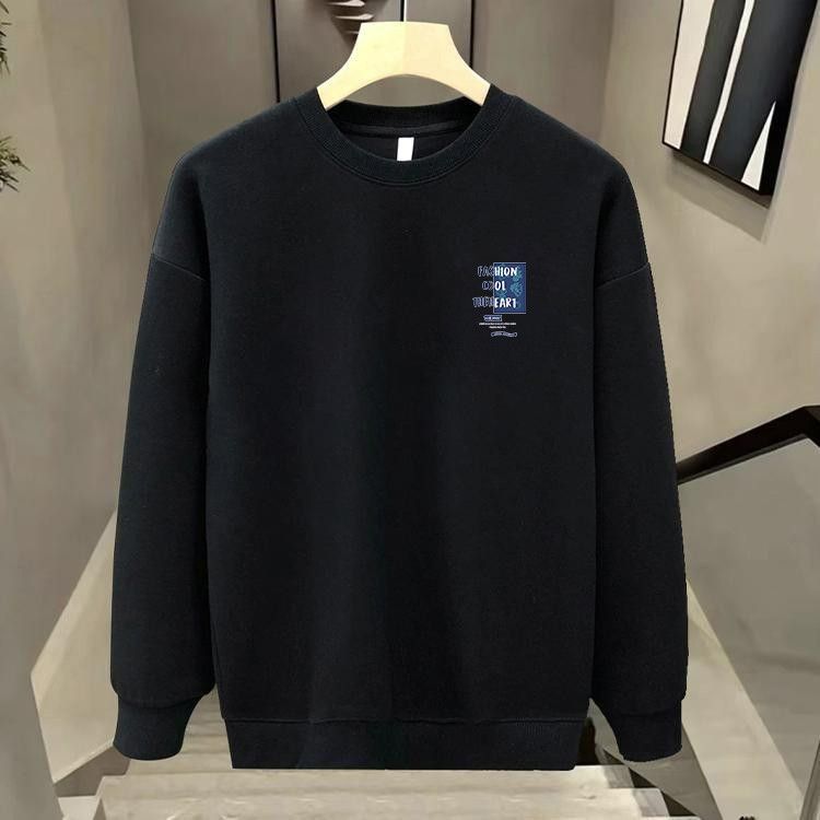 FW25 Matching Couple Cotton Crew Neck Sweatshirt - His & Hers_ecoleips.com