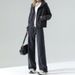 women's clothing autumn and winter sweater set sports pants plus veet sweater set_ecoleips.com