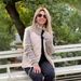 Women's Clothing Stand Up Collar Cotton Jacket Splicing Coat New Autumn And Winter Women's Clothing Cardigan Zipper Long Sleeve_ecoleips.com