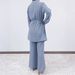 Modest Abaya Dress/Muslim Dress Women Elegant Muslim Abaya Set With Embroidery – Flowy Tunic & Palazzo Pants – Modest & Comfortable Outfit_ecoleips.com