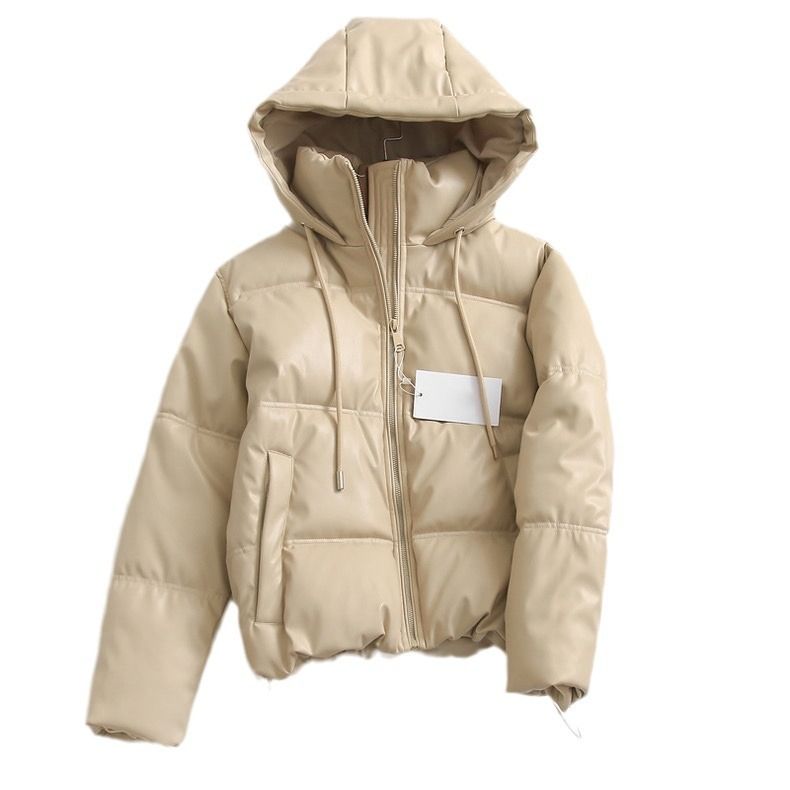 thermal duck down jacket glossy waterproof winter coat with adjustable hood, lightweight heattrapping puffer_ecoleips.com