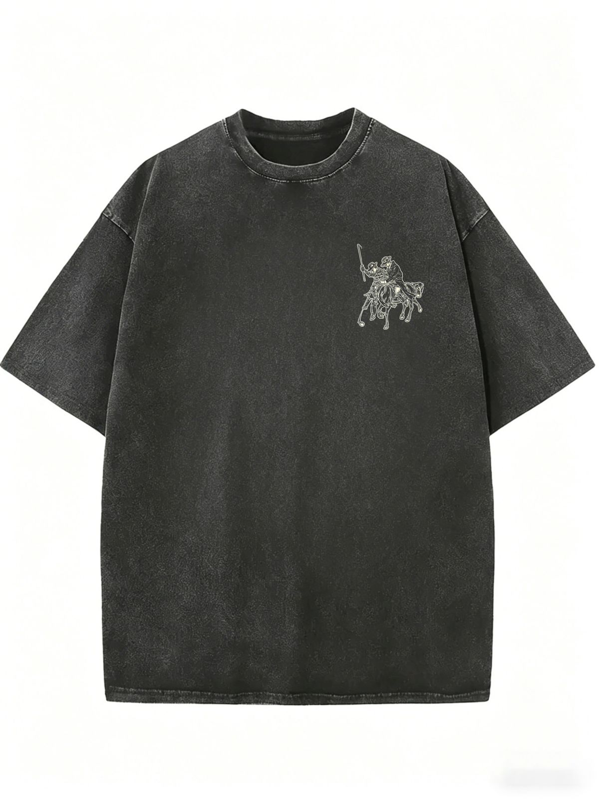 Women's Mineral Wash Fashion Tee, Relaxed Fit Streetwear Summer Essential_ecoleips.com