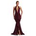 foreign Trade Cross-border Sexy New Product European And American Style Women's Clothing High-end Slim-fit Long_ecoleips.com