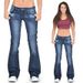 Women's Clothing New Women's Jeans Tight Elastic Bell Bottom Pants Women's Trousers Trousers Solid Color Jeans Wide Leg Pants_ecoleips.com