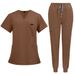 Women's Clothing Color Operating Room Short Sleeved Hand Washing Clothes Female Skin Management Nurse Clothes Surgeon Isolation Clothes Work Clothes_ecoleips.com