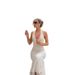 European And American Style Summer New Cross-border Sexy Backless Slim-fit Solid Color Halter Neck Strap Dress With_ecoleips.com
