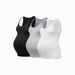 Women's Clothing Solid Color Slim Round Neck Thin Breathable Outside Pregnant Nursing Camisole Vest_ecoleips.com