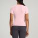 Women's Clothing Yoga Short Sleeved High Elastic Nude Breathable T Shirt Tops Sports Running Fitness Clothes_ecoleips.com