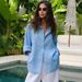 Verve 2025 Spring Summer Versatile Lazy Fashion Casual Solid Color Simple Loose Shirt_ecoleips.com