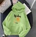 New Autumn Winter Hooded Sweatshirt For Women, Plus-size, Loose Fit, Fleece-lined, Printed, Casual And_ecoleips.com