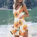 Women's Clothing Swimsuit Outerwear Sexy Hollow Beach Dress Bikini Knitted Blouse_ecoleips.com
