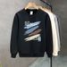 FW25 Matching Couple Cotton Crew Neck Sweatshirt - His & Hers_ecoleips.com