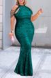 New Spring And Summer European And American Loose Hip Wrapped Sequined Dresses_ecoleips.com