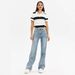 cross-border Raw Edge Tassel Straight-leg Jeans For Women, Hong Kong Style Versatile Loose-fitting_ecoleips.com