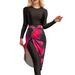 Women's Clothing Conservative Swimsuit Middle East Solid Color Long Sleeved Sunscreen Three Piece Suit Beach Swimming Suit_ecoleips.com