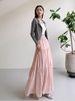 K Cake Skirt New Mid Length Skirt Loose Crotch Cover Large Swing Skirt Lazy Style Half Body Skirt For Women_ecoleips.com