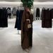 Women's Clothing Abaya Open Front Satin Robe Coat For Women European Fashion Muslim Clothing Spring Modest Abaya Dress_ecoleips.com