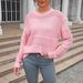 Aria Basics Aria Basics 2025 Autumn/Winter New European And American Cross-Border Pullover Ribbed Knitwear Fashionable Women's Sweater_ecoleips.com