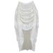 Summer New Pleated Midi Skirt For Women Style Simple Versatile Solid Color Dance Skirt_ecoleips.com