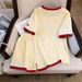 Women's Clothing New Summer Clothing Women's Suits Slim Loose Casual Versatile Sports Short Sleeved Shorts Two Piece Suit_ecoleips.com