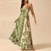 Summer Fashion Sexy Suspender Printed Dress For Women European And American Style Independent Website 2025_ecoleips.com