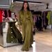 Women's Clothing Sweet Fresh Lace-up V-neck Lantern Sleeve Shirt High Waist Pleated Wide Leg Pants Two-piece Set_ecoleips.com