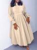 K Women's New Elegant Style Banquet Skirt A-line Skirt Plus Size Dress_ecoleips.com