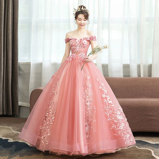 New Chorus Dress For Reception, Solo Performance, Puffy Skirt, Annual Meeting Host, Catwalk, Colorful Wedding Dress,_ecoleips.com