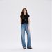 2026 New Spring/Summer Lyocell High-End Women's Jeans, Non-Stretch, Loose Fit, High Waist, Cropped Straight Wide-Leg_ecoleips.com