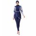 Women's Clothing Three Piece Floral Sunscreen Swimsuit_ecoleips.com